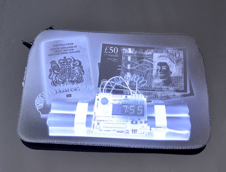 Púzdro na laptop Tajný agent