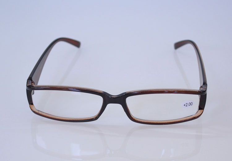Okuliare na čítanie M018 hnedé +3