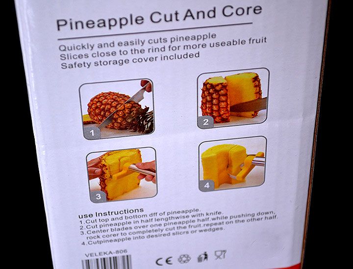 Krájač na ananás VELEKA-806