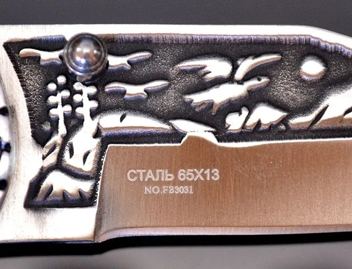 Poľovnícky nôž BERKUT 21 s gravírovaním textu