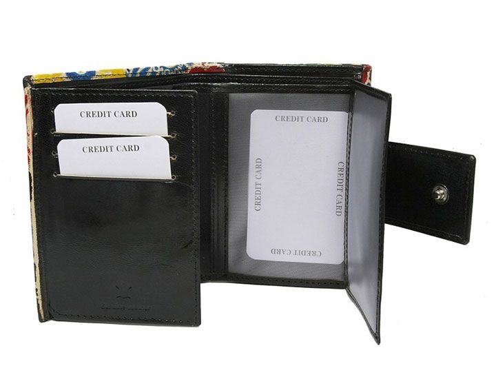 Peňaženka dámska kožená SPG-100 SHANTI black