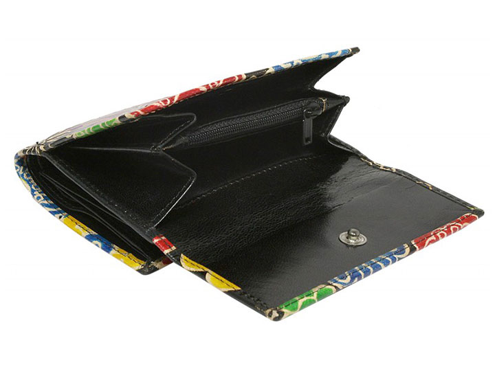 Peňaženka dámska kožená SPG-100 SHANTI black