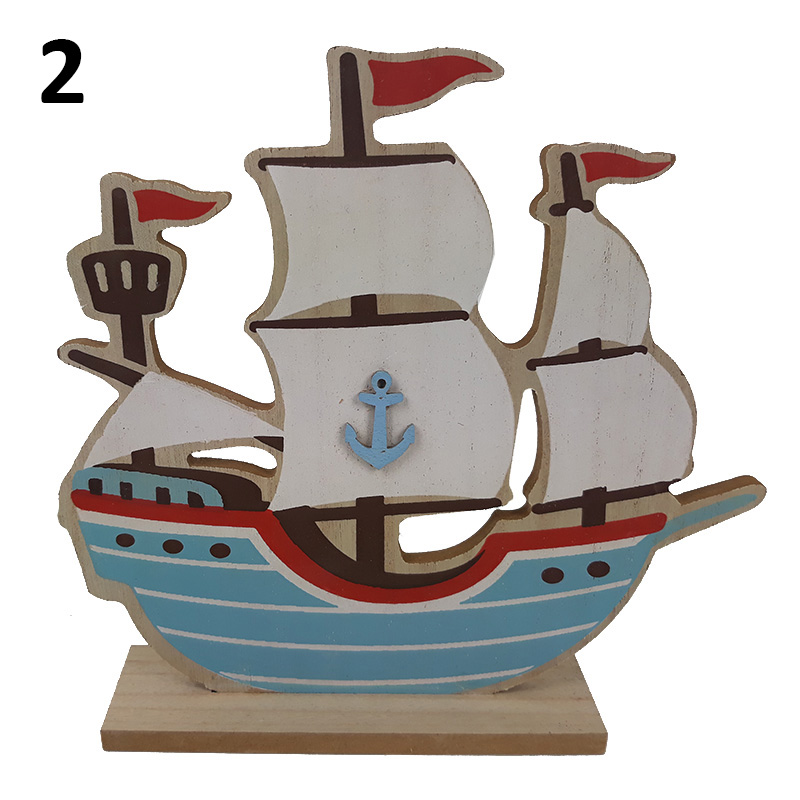 Drevená dekorácia námornícky motív 