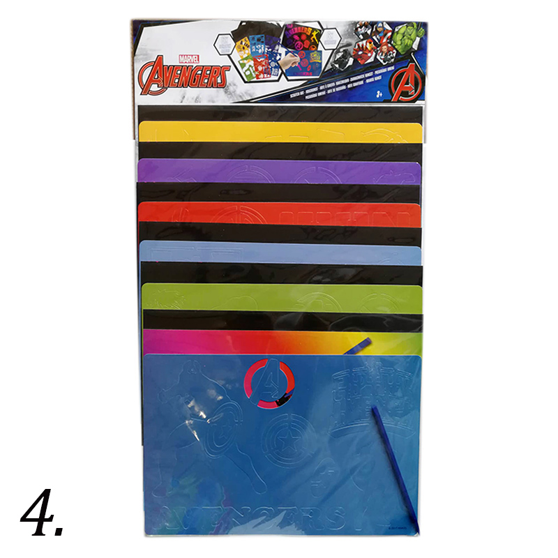 Zoškrabovanie obrázkov s predlohami 