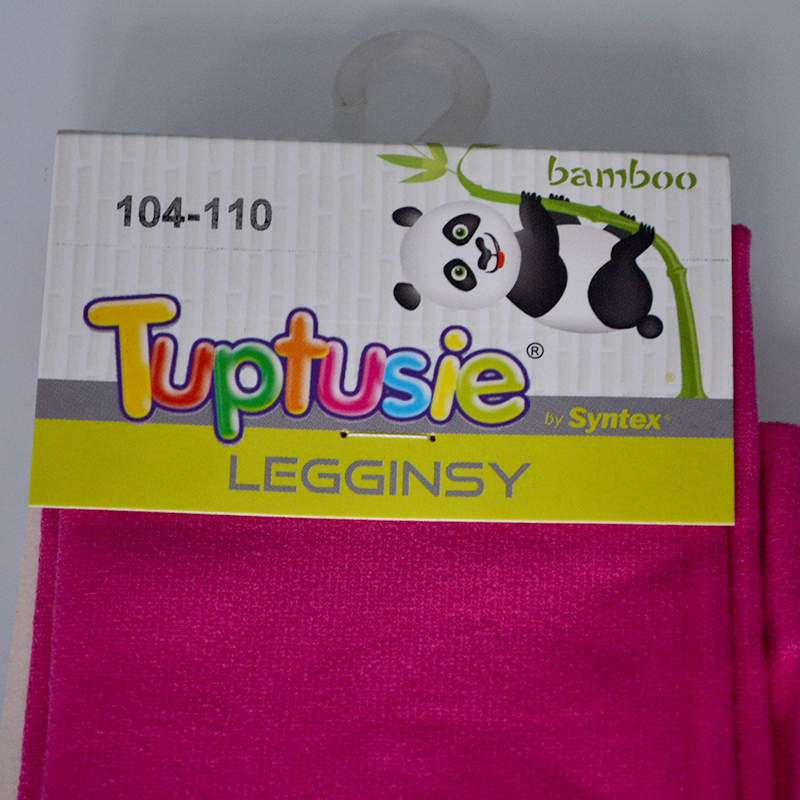Tuptusie Legíny Bamboo color 92-98 - 1 - 2 roky