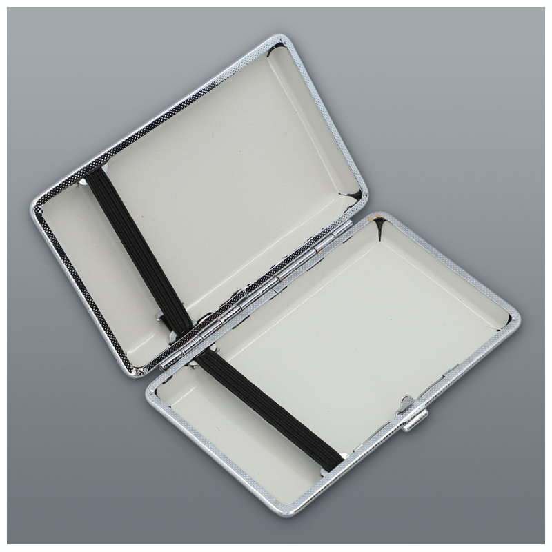 Krabička kožená SLIM red