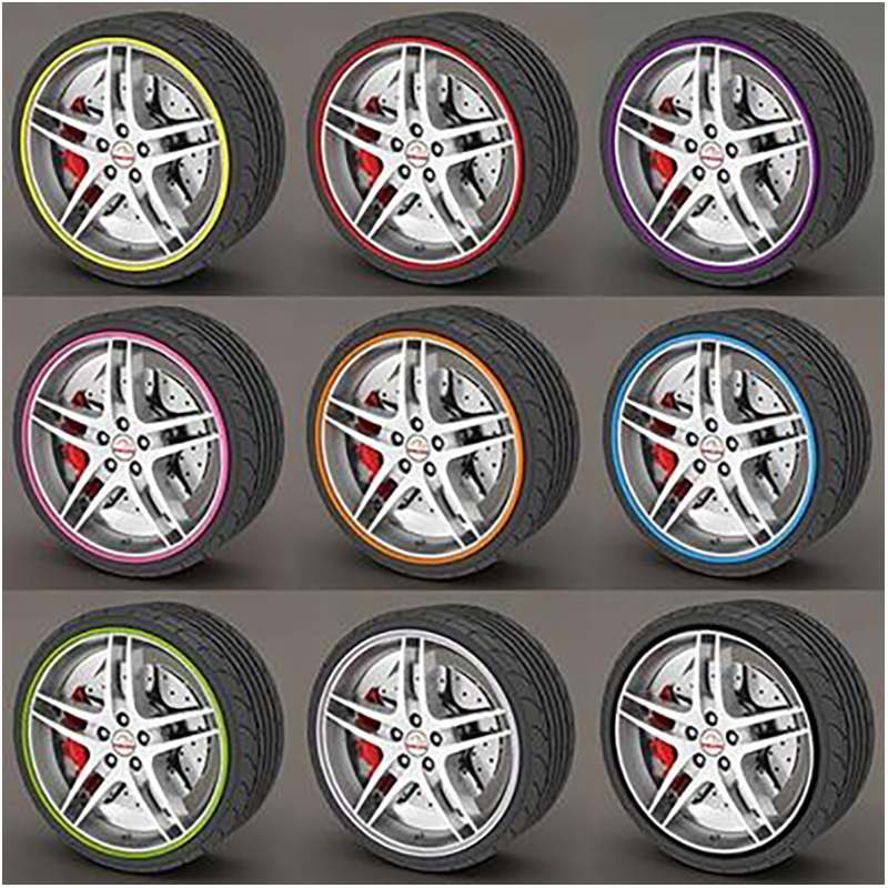 C&C Páska na ráfiky modrá