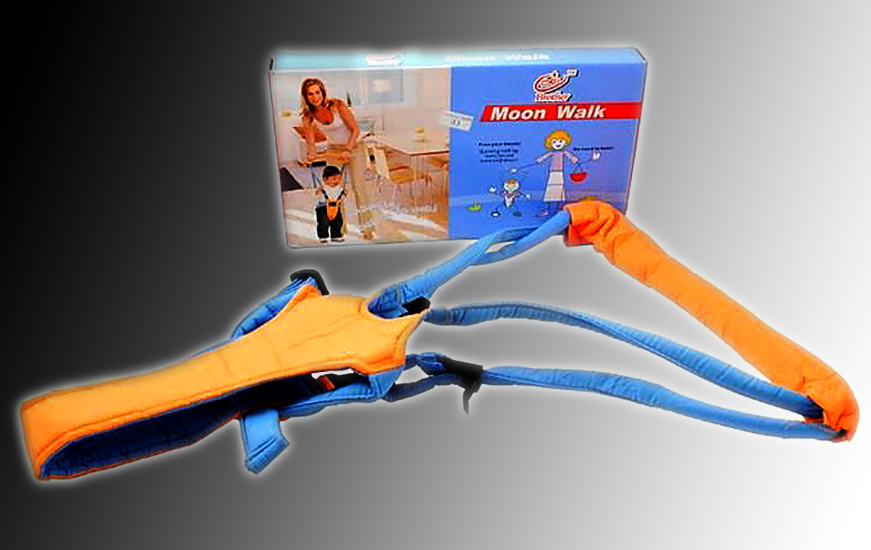 Popruhy na učenie chôdze Moon Walk 