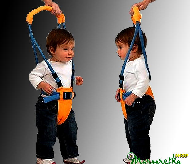 Popruhy na učenie chôdze Moon Walk 