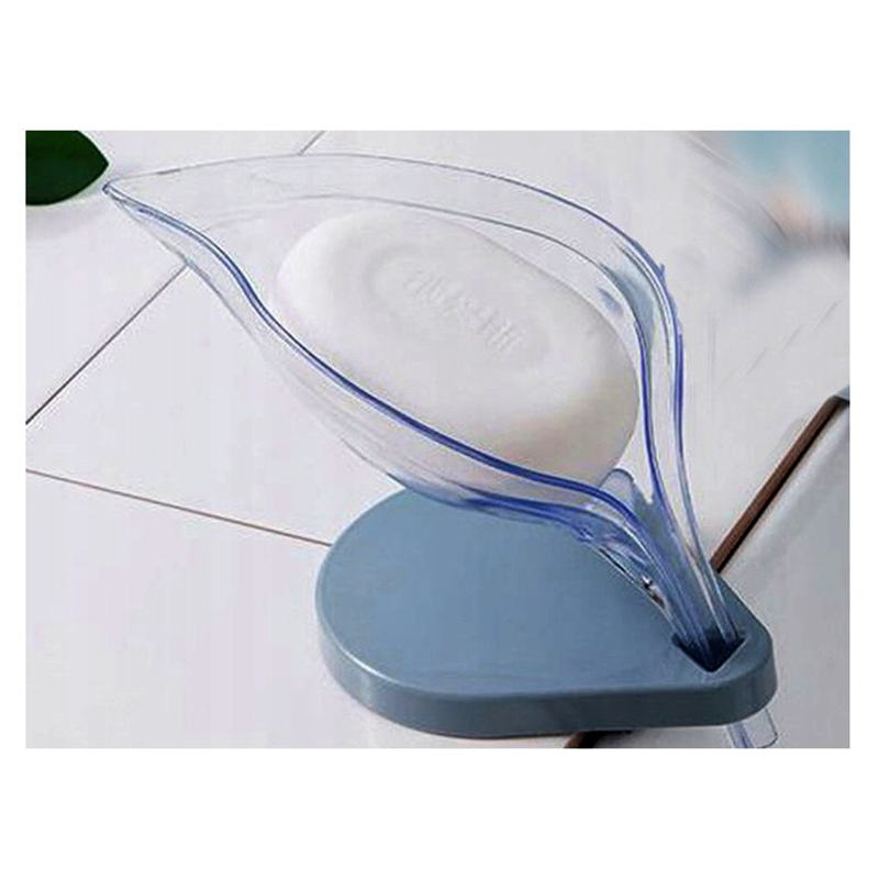 Mydelnička LIST s odtokom ružová