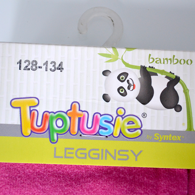 Tuptusie Legíny Bamboo 128-134 tmavomodrá