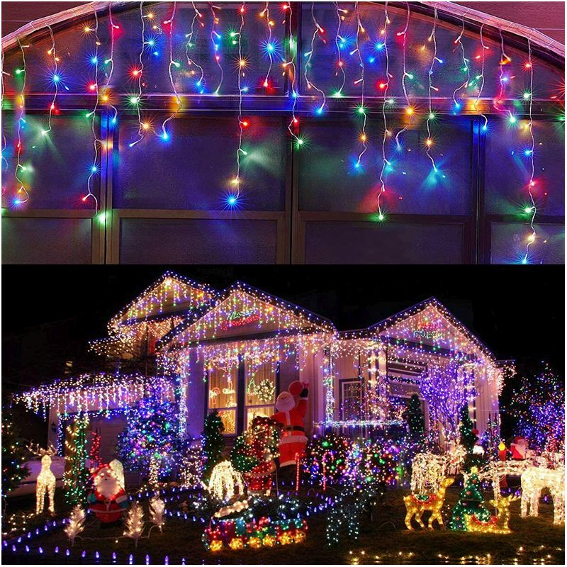 LED Vianočná reťaz 100 LED 31V multicolor 13 metrov