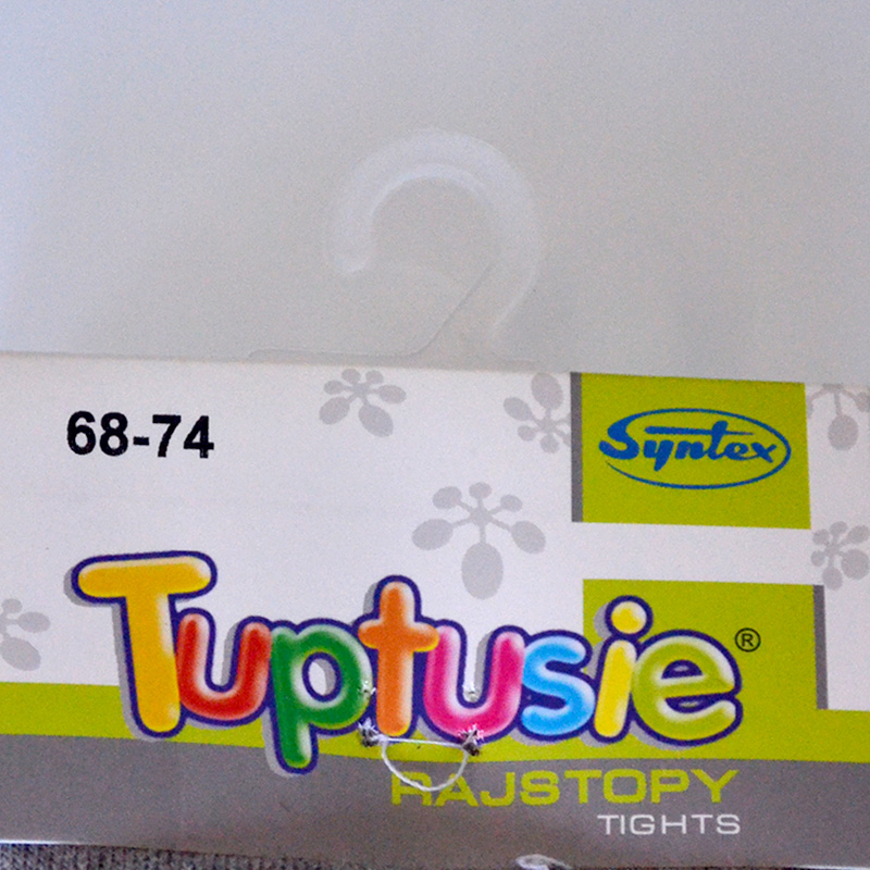 Tuptusie Pančuchy bavlnené 68-74 - 6-12 mesiacov