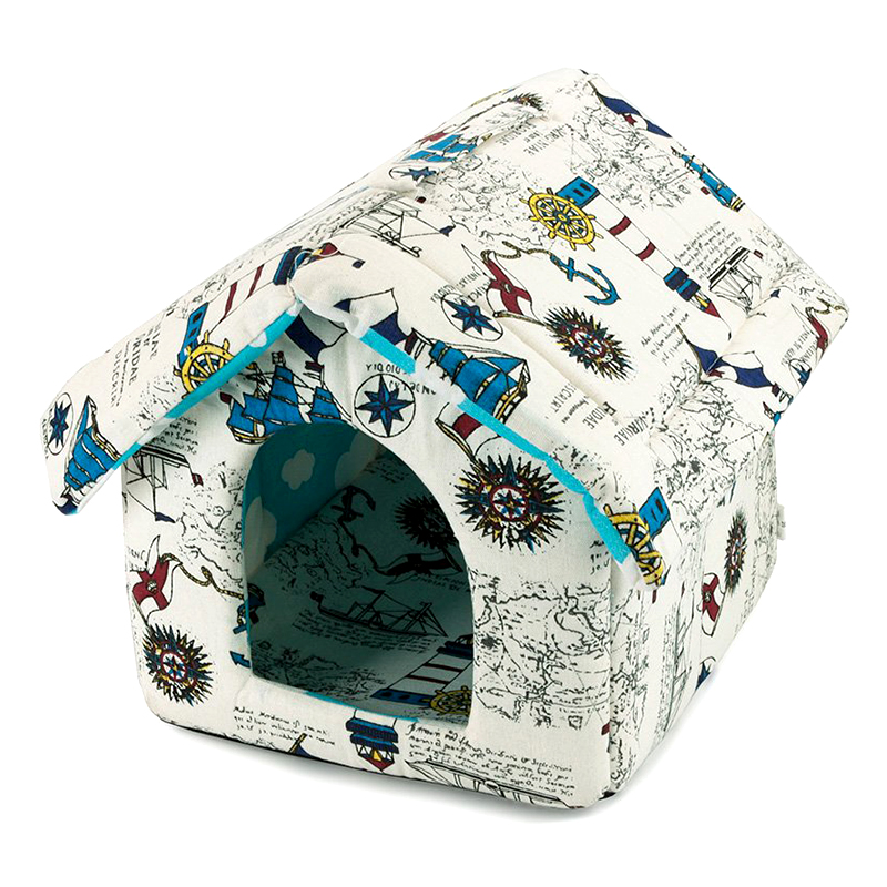 Búda pre psa a mačku rozmer biela M