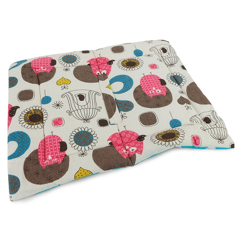 Búda pre psa a mačku rozmer Sova ružová M