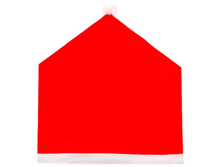 Poťah na stoličku Mikuláš 6 ks + obrus