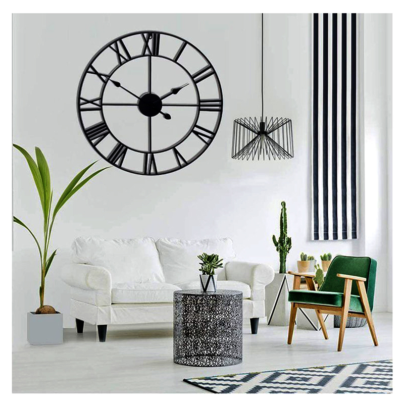 Rímske nástenné hodiny retro vintage 50 cm