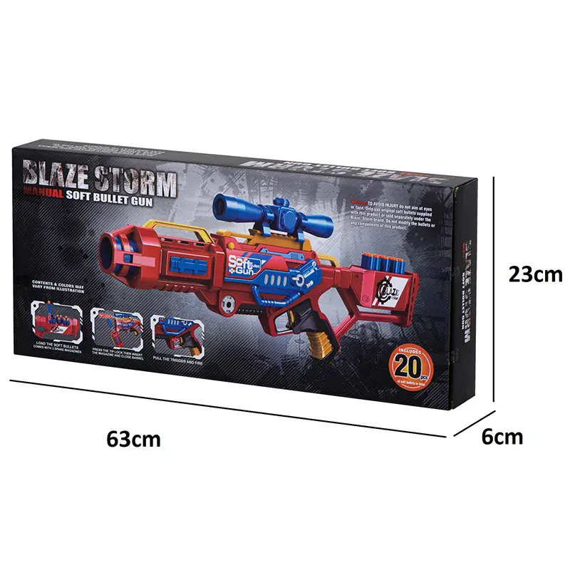 Hero Puška - Automat s optikou na penové strely + 48 nábojov  