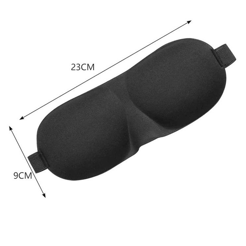 Maska na oči 3D ružová