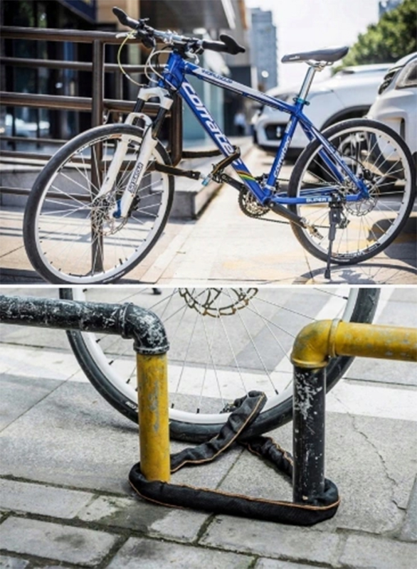 Zámok na bicykel 80cm