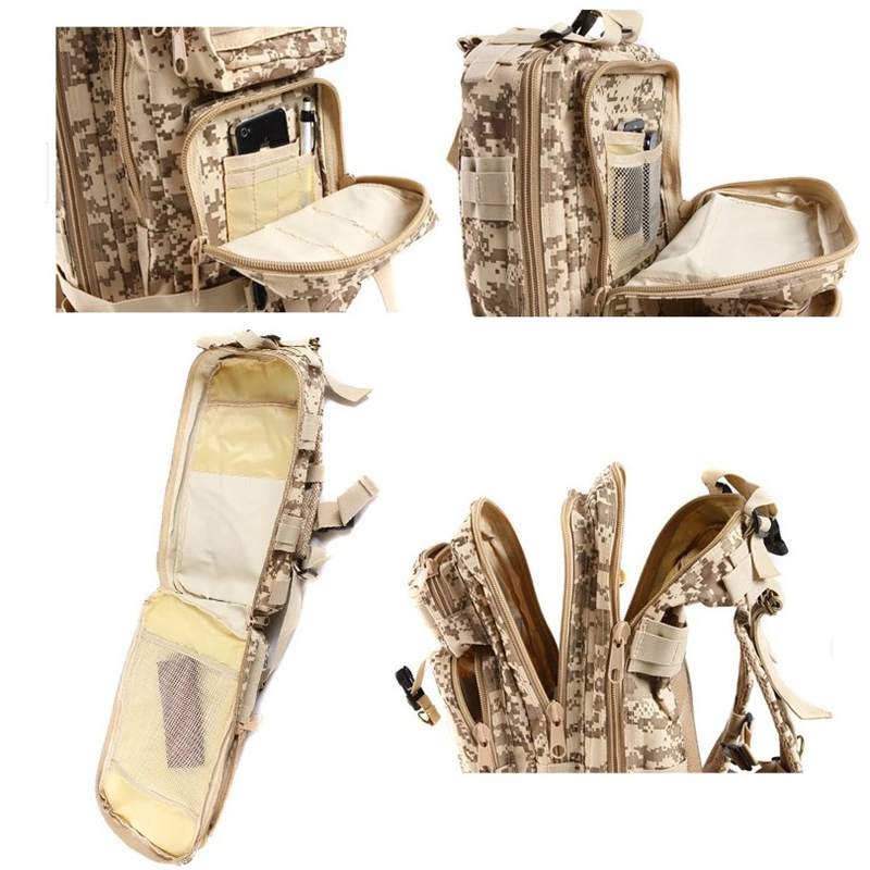 Taktický vojenský ruksak na prežitie 28l béžový