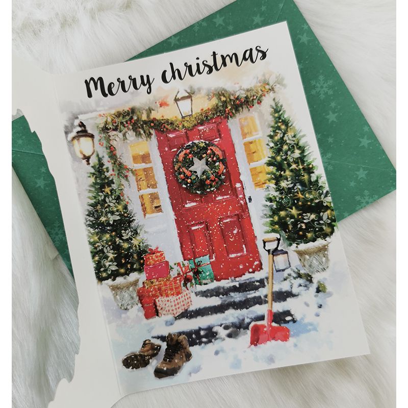 Sada Vianočných pohľadníc s obálkami 10ks