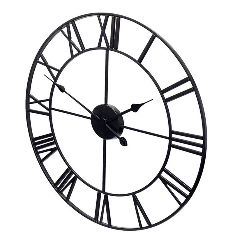Rímske nástenné hodiny retro vintage 80 cm
