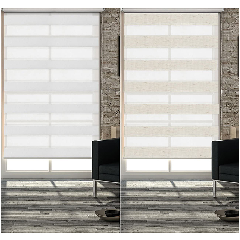 Roleta na okná deň a noc biela 80x150cm 