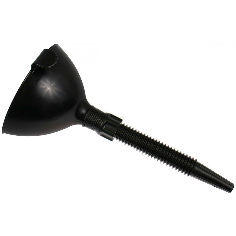 Lievik plastový čierny 2-dielny 39cm