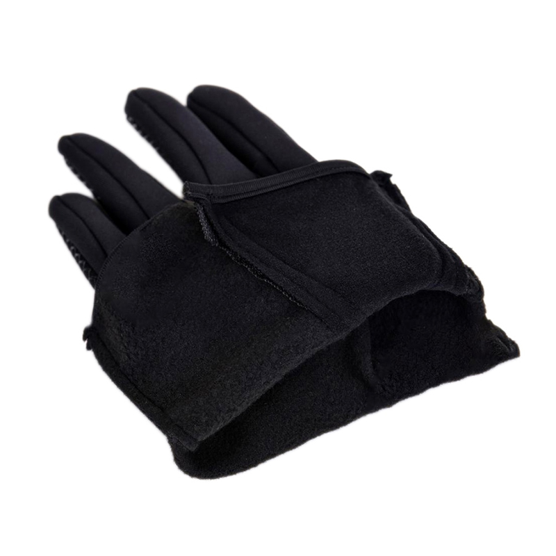 Dotykové rukavice na zimu čierne L