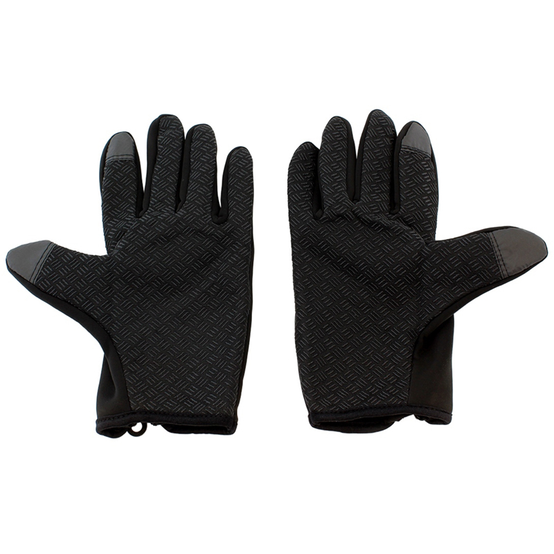 Dotykové rukavice na zimu čierne XL