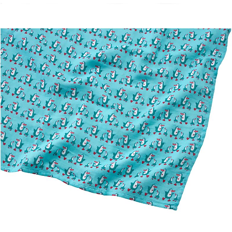 Detské mušelínové plienky Penguins 80 x 80cm 3ks