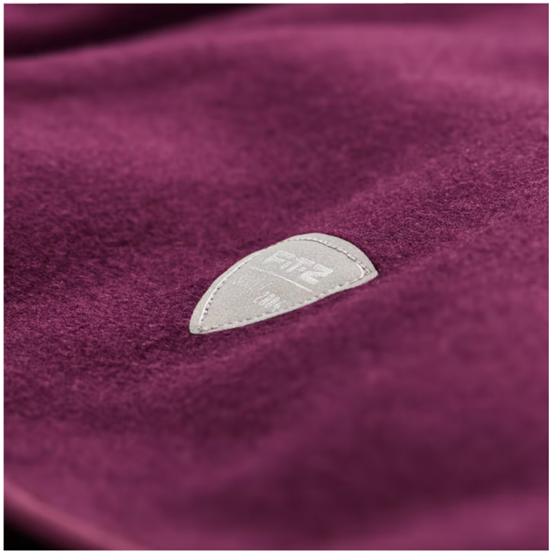 FIT-Z - Detská priedušná flísová bavlnená bunda fialová č.140/148