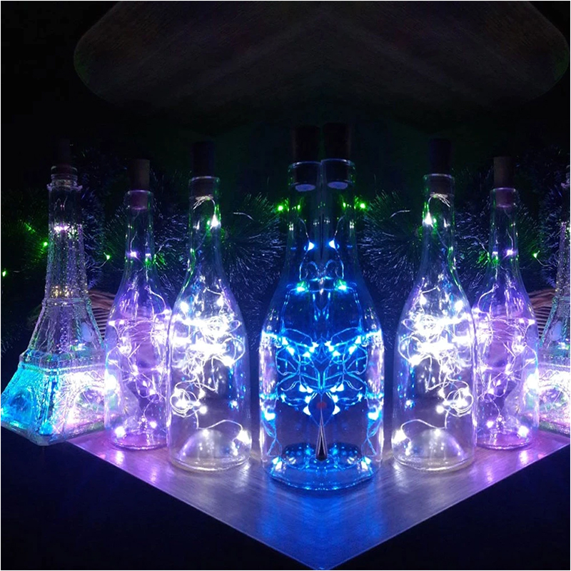 LED Vianočná reťaz 100 LED white cold 10 metrov