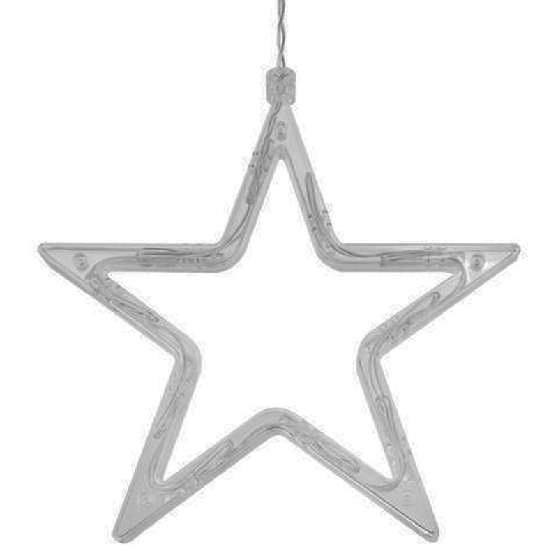 Svetelný záves hviezdy 138 LED multikolor 31V