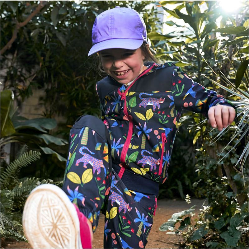 JAKO-O - Detská tepláková bunda s robustným lemovaním č.128/134