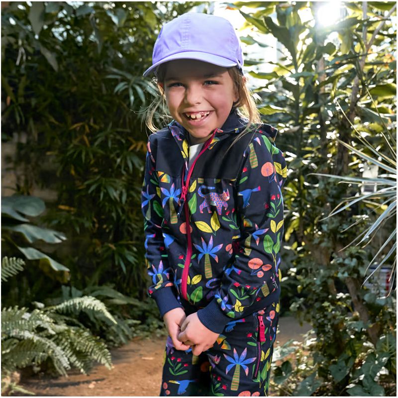 JAKO-O - Detská tepláková bunda s robustným lemovaním č.128/134