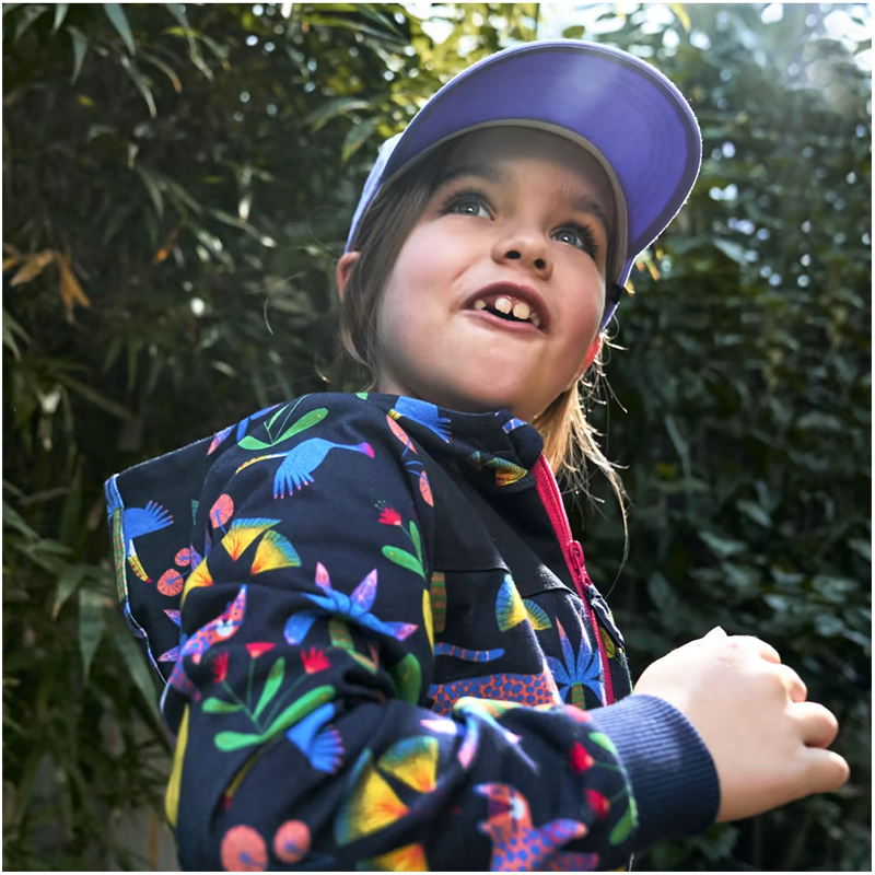 JAKO-O - Detská tepláková bunda s robustným lemovaním č.128/134