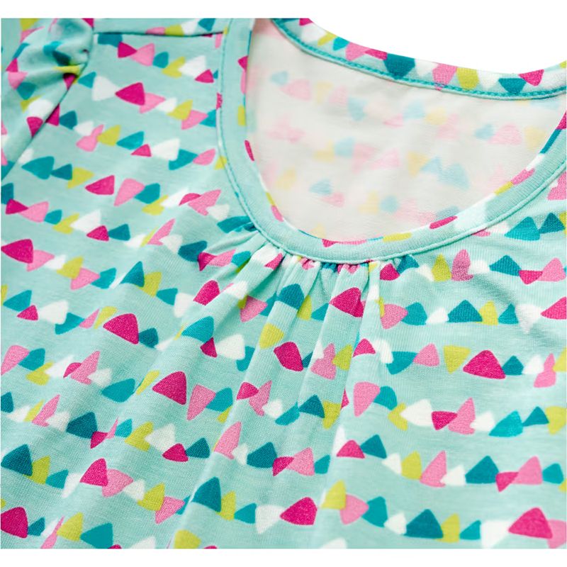 JAKO-O - Dievčenské šaty s celoplošným motívom č.128/134