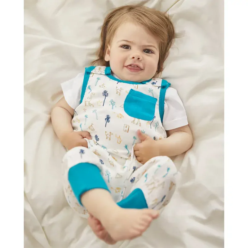 JAKO-O - Super mäkký mušelínový overál 68/74