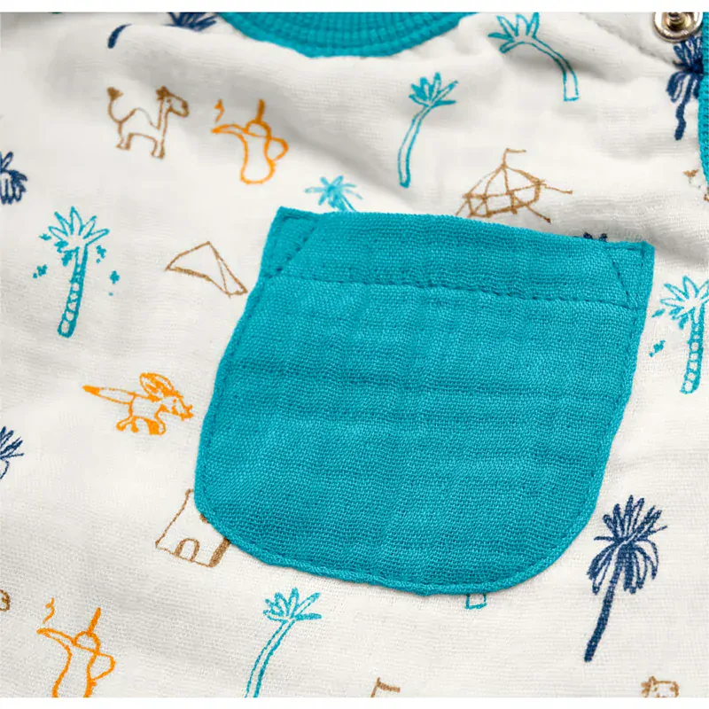 JAKO-O - Super mäkký mušelínový overál 68/74