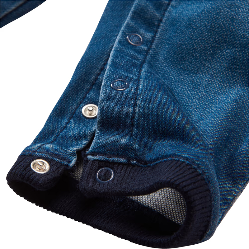 JAKO-O - Detské krátke nohavice s džínsovým vzhľadom 56/62