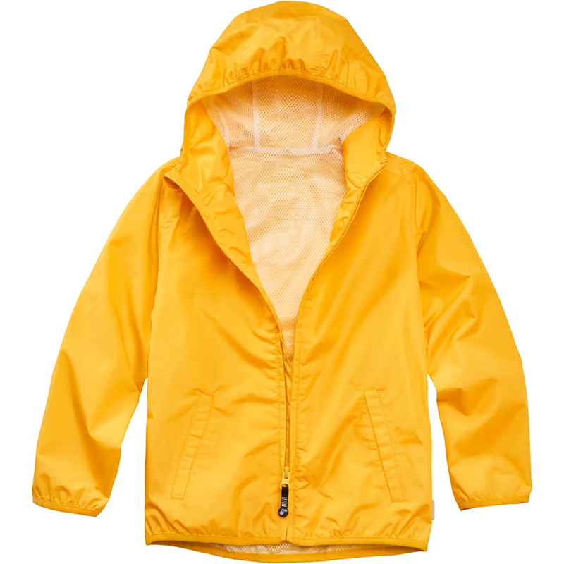 JAKO-O - Detská nepremokavá bunda do dažďa žltá č.128/134