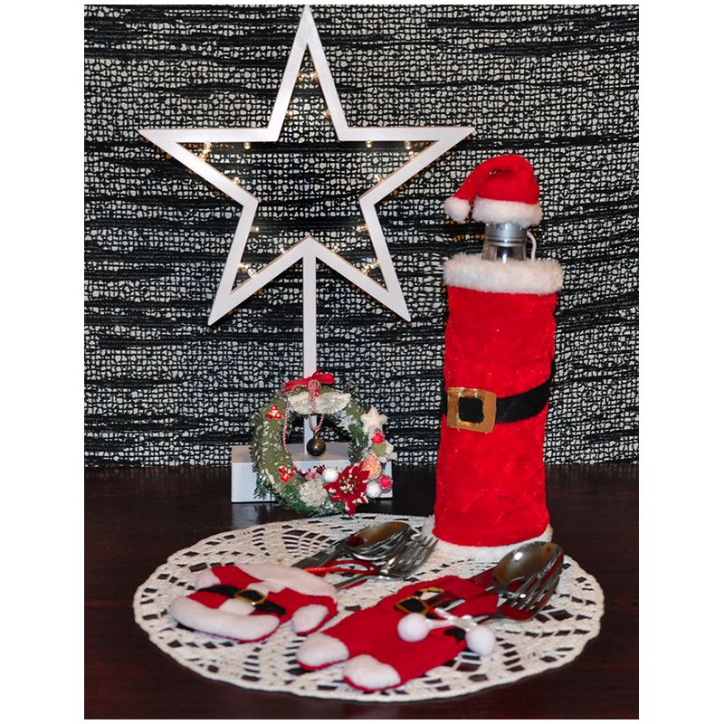 Vianočný obal na príbor SANTA 