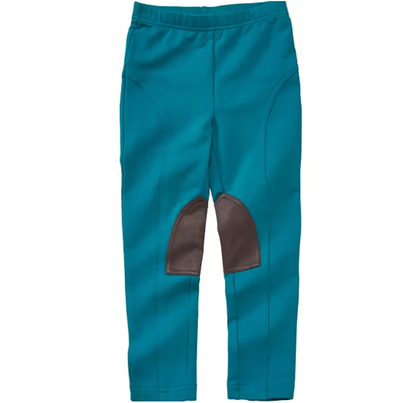 Dievčenské športové legíny tyrkys č.92/98