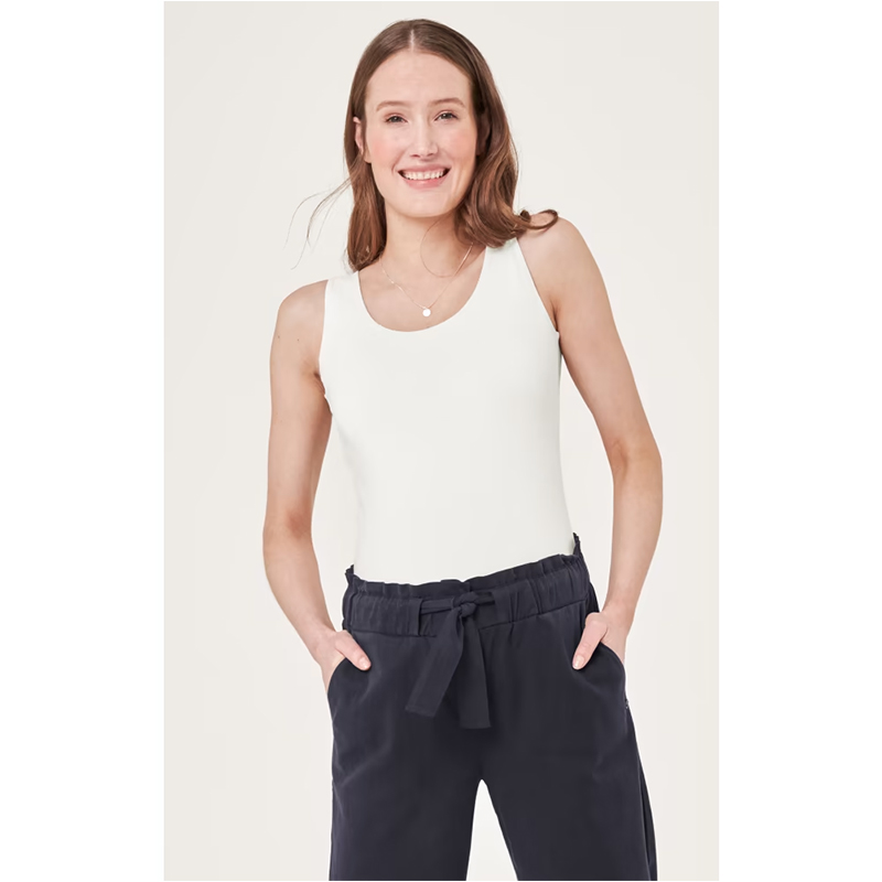 J.MAMA - Dámsky tehotenský top, dvojvrstvový, extra dlhý a strečový č.40