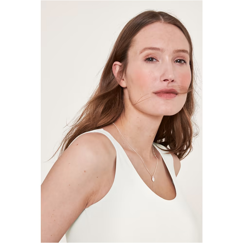 J.MAMA - Dámsky tehotenský top, dvojvrstvový, extra dlhý a strečový č.40