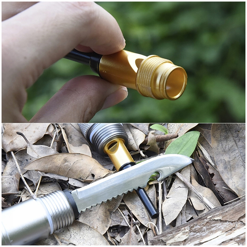 Skladacia vojenská lopata Survival multifunkčná 12v1