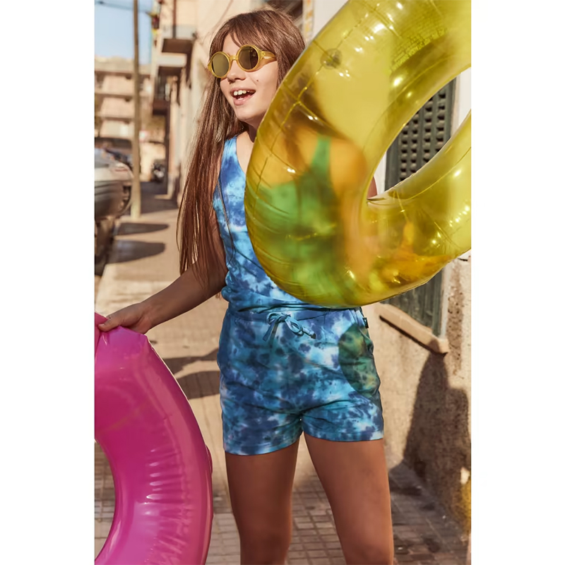 FIT Z - Dievčenský overál Sea modrý č.176/182