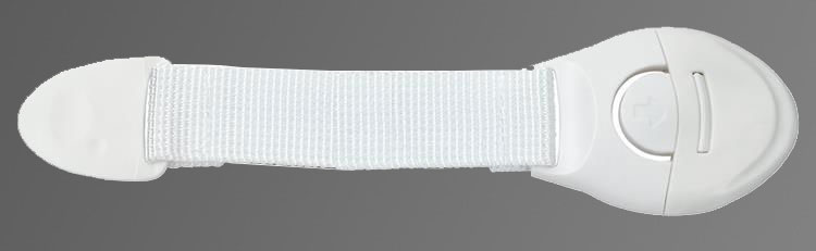 Detské poistky na dvere 20cm - 10 kusov biele